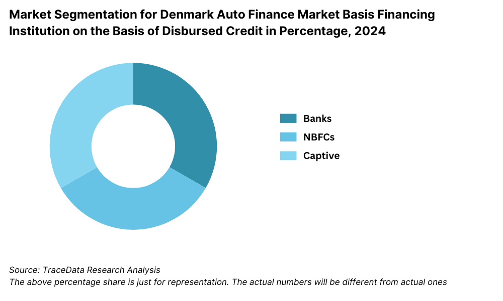 Market Segmentation for Denmark Auto Finance Market Basis Financing Institution