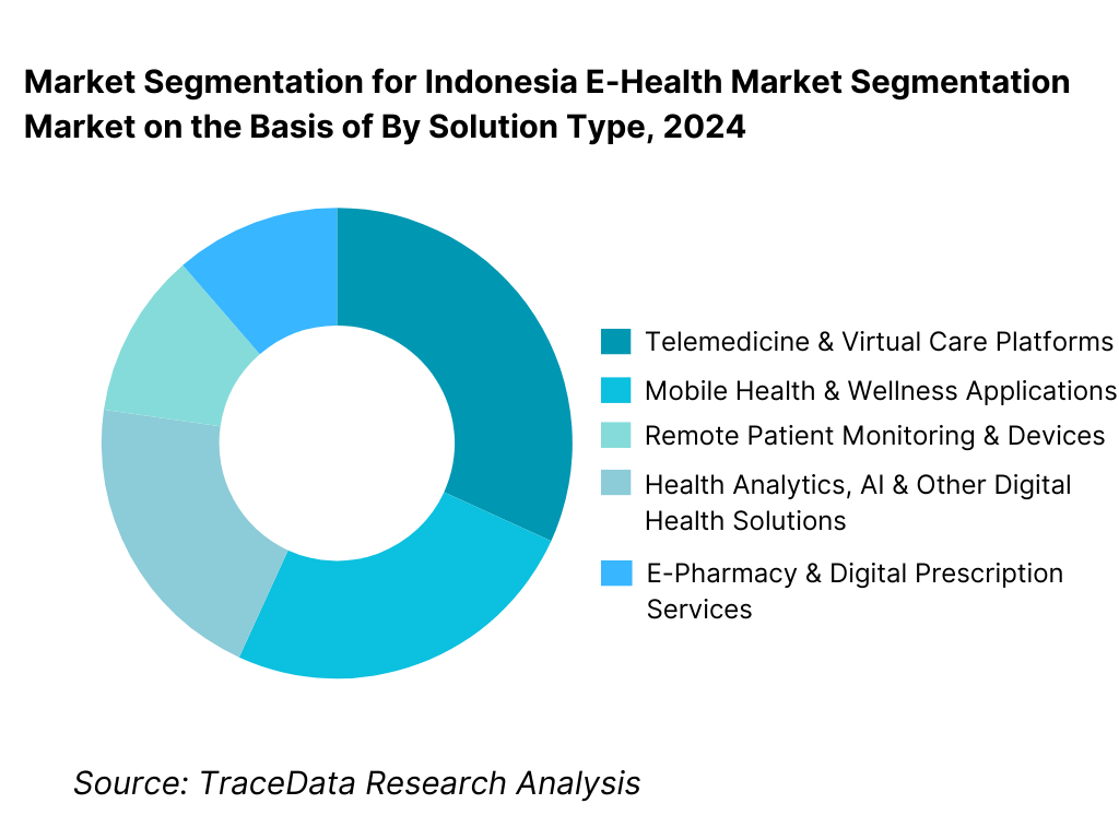 Indonesia E-Health Market Segmentation By Solution Type