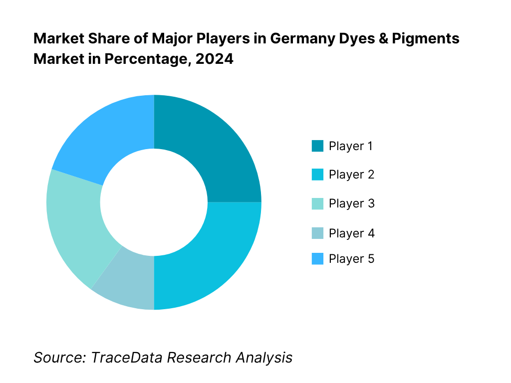 Competitive Landscape in Germany Dyes & Pigments Market 